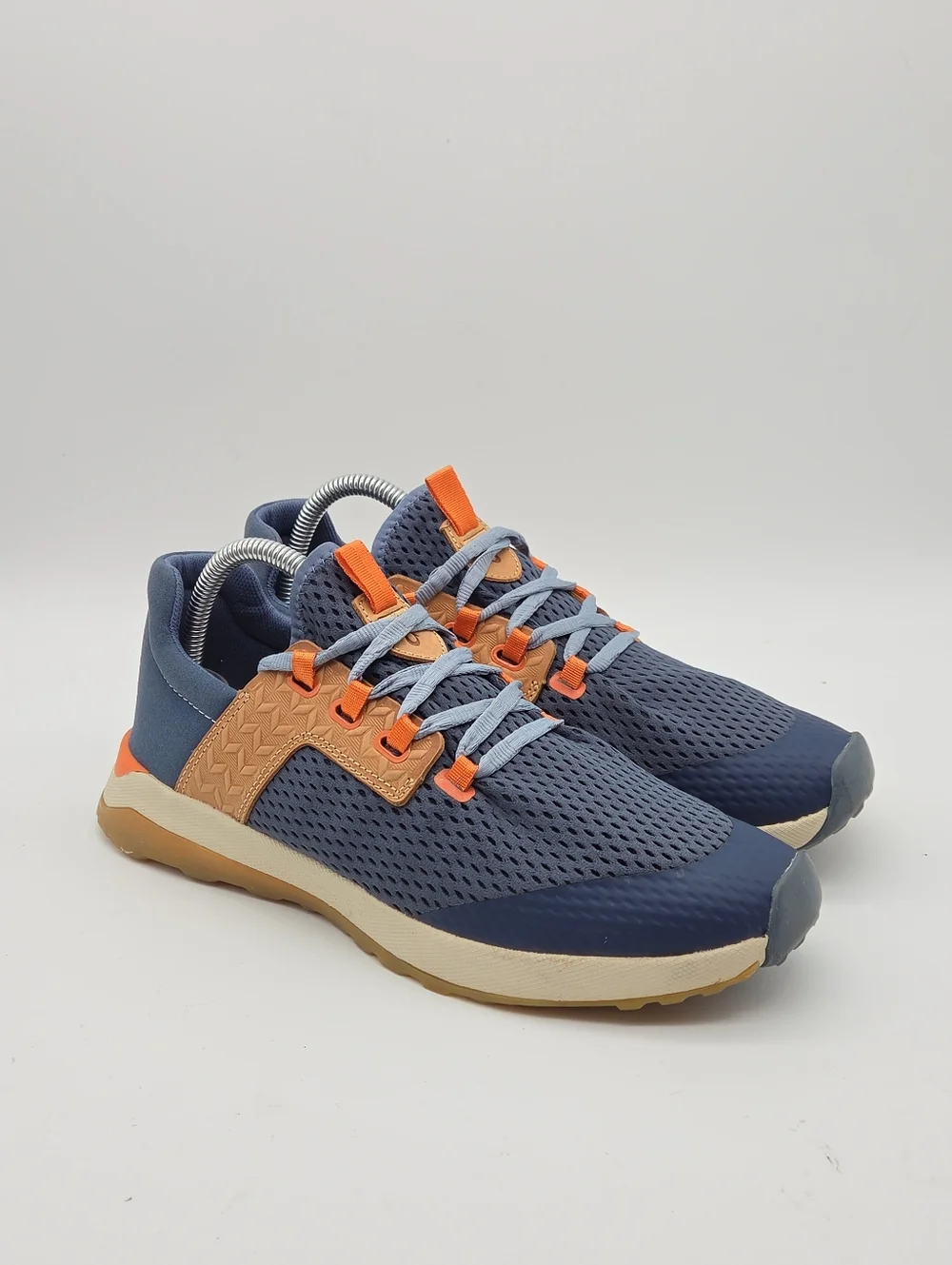 OluKai Wailuku Athletic Mesh Sneakers Blue Brown Women's 9.5‎